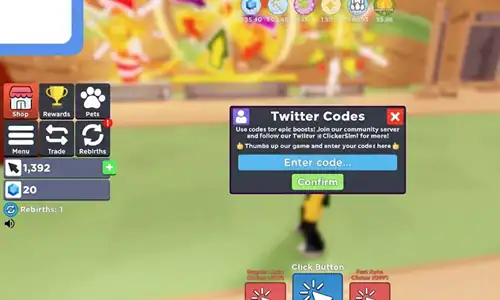 Clicker Simulator Codes